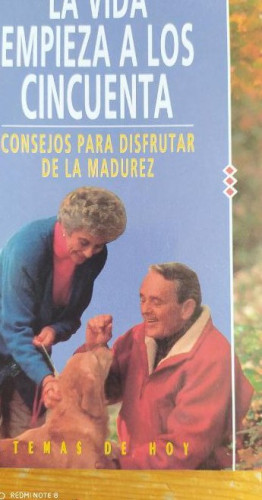 Portada del libro de La vida empieza a los cincuenta