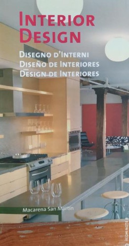 Portada del libro de Interior Design. Diseño de interiores - Macarena San Martín KOLON 2007 254pp