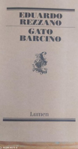 Portada del libro de Gato barcino (Poesia (lumen))