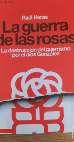 Portada del libro de Guerra de las Rosas, la (Grandes temas)