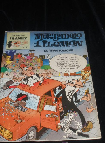 Portada del libro de EL MEJOR IBAÑEZ. MORTADELO Y FILEMON. Nº 1. 1999