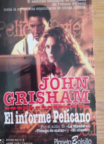 Portada del libro de EL INFORME PELÍCANO (JOHN GRISHAM) PLANETA bolsillo nuevo