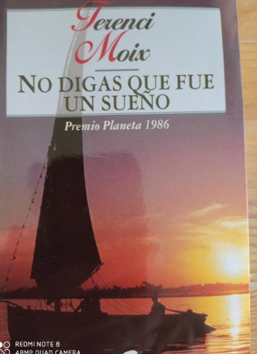 Portada del libro de libro terenci moix no digas que fue un sueño planeta bolisllo NUEVO