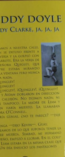 Portada del libro de Paddy clarke, ja, ja, ja / Roddy Doyle ESPASA BOLSILLO NUEVO