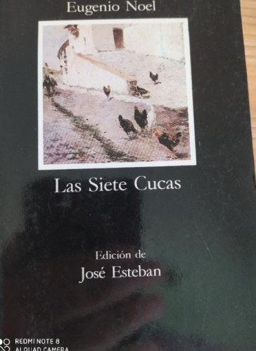 Portada del libro de Las siete cucas. Eugenio Noel. Cátedra. 1992 358pp