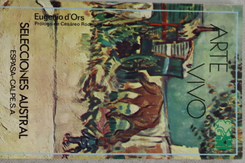 Portada del libro de Arte vivo los precursores del arte contemporáneo