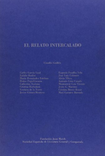 Portada del libro de El relato intercalado