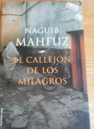 Portada del libro de Callejon de los milagros, el