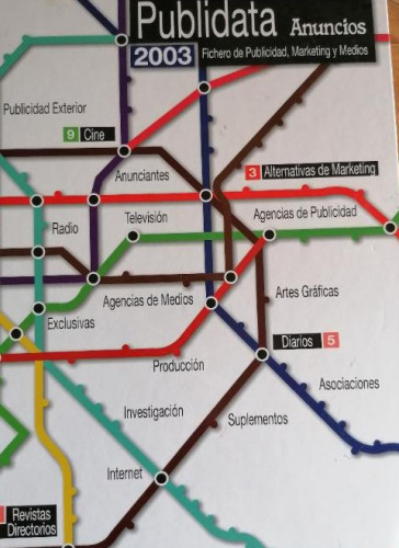 Portada del libro de Publidata Anuncios 2002. Fichero de publicidad, Marketing y Medios