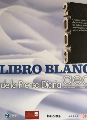 Portada del libro de LIBRO BLANCO de la prensa Diaria. 2009 422pp