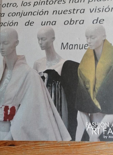 Portada del libro de FASHION ART Manuel Fernandez Konecta Fundacion. Sevilla