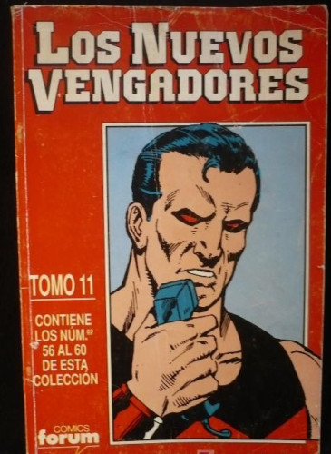 Portada del libro de LOS NUEVOS VENGADORES. TOMO 11. Nº 56 AL 60. COMICS FORUM