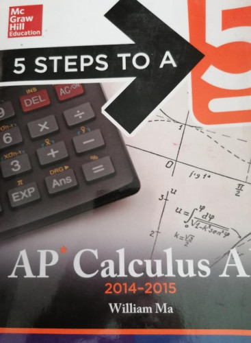 Portada del libro de 5 Steps to a 5 AP Calculus AB, 2014-2015 Edition (5 Steps to a 5 on the Advanced Placement Examinati