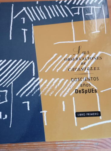 Portada del libro de LAS OBSERVACIONES DE CAVANILLES 200 AÑOS DESPUES VVAA Publicado por BANCAJA OBRA SOCIAL, VALENCIA (