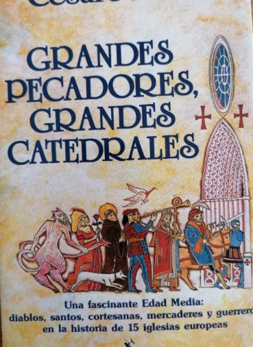 Portada del libro de Grandes pecadores grandes catedrales