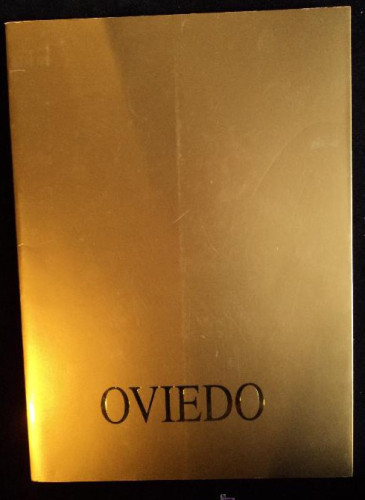 Portada del libro de OVIEDO. 1900 EDITA AYUNTAMIENTO. SIN PAGINAR. 100 PAG APROX