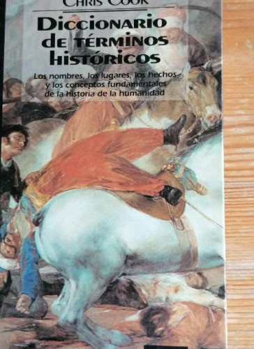 Portada del libro de DICCIONARIO DE TÉRMINOS HISTÓRICOS - CHRIS COOK