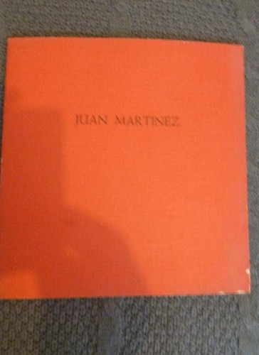 Portada del libro de JUAN MARTINEZ. JUANA MORDO 1984 SIN PAGINAR