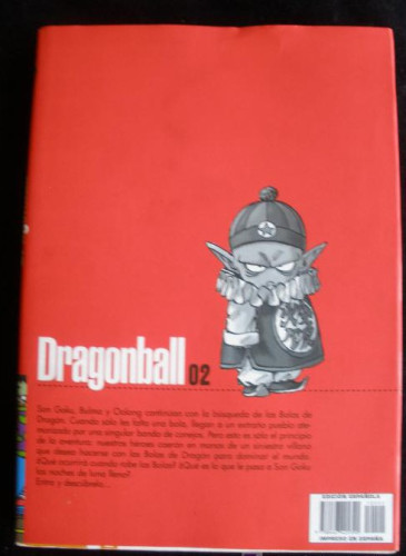 Portada del libro de DRAGONBALL O2. PLANETA AGOSTINI 2006 219 PAG