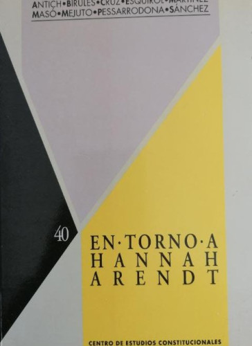 EN TORNO A HANNAH ARENDT