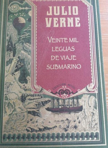 Portada del libro de Veinte Mil Leguas De Viaje Submarino