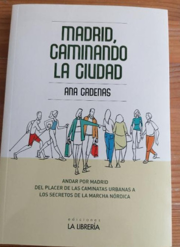 Portada del libro de Madrid, caminando la ciudad