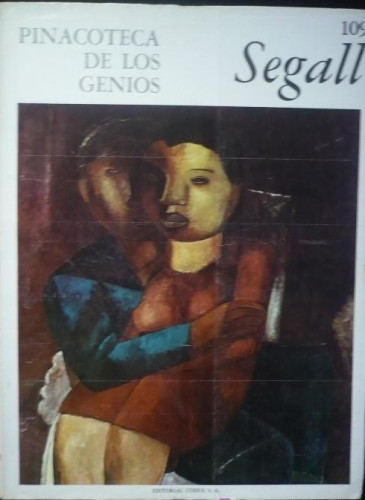 Portada del libro de SEGALL. PINACOTE DE LOS GENIOS. 109. ED.CODEX