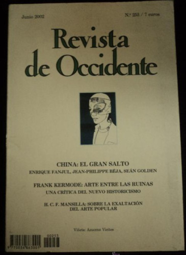 Portada del libro de REVISTA DE OCCIDENTE. CHINA. EL GRAN SALTO.JUNIO 2002. Nº 253