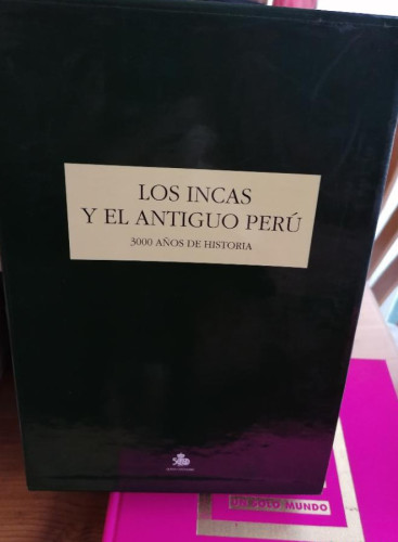 Portada del libro de Los incas y el antiguo 3000 años de historia 2 tomos en estuche varios autores NUEVO