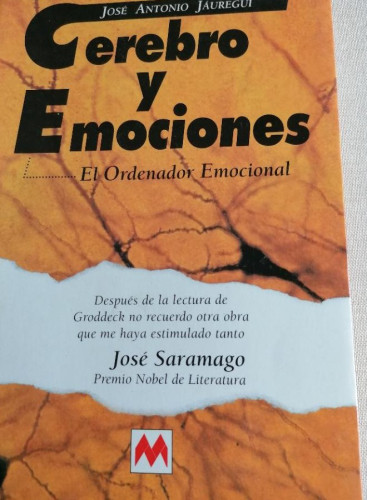 Portada del libro de Cerebro y emociones. - Jáuregui, José Antonio.MAEVA 1998 304pp