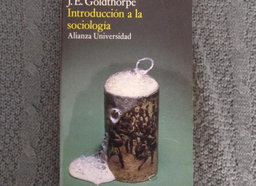 Portada del libro de Introducción a la sociología . Goldthorpe, J. E. . Alianza Editorial. (1990) 244pp