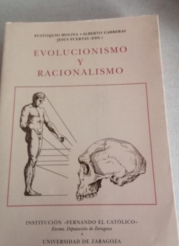 Portada del libro de EVOLUCIONISMO Y RACIONALISMO -- E. MOLINA - A. CARRERAS - J. PUERTAS
