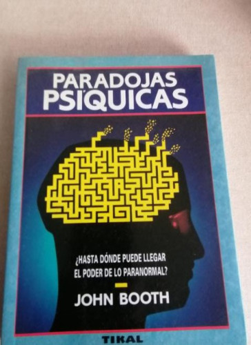 Portada del libro de Paradojas psíquicas