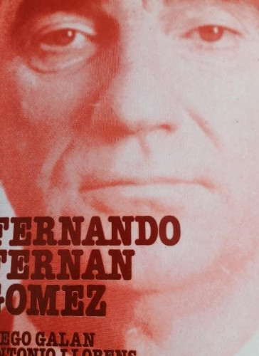 Portada del libro de FERNANDO FERNÁN GÓMEZ. (Apasionadas andanzas de un señor muy pelirrojo).