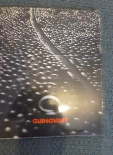 Portada del libro de Guinovart, Catálogo de exposiciones. 1980 GUINOVART, Josep Ministerio de Cultura, Madrid 59pp