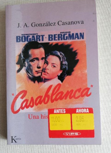 Portada del libro de Casablanca