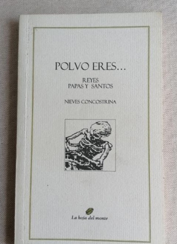 Portada del libro de Polvo eres... - Concostrina, Nieves