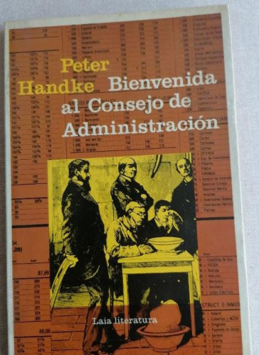 Portada del libro de Bienvenida al consejo de administracion