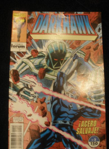 Portada del libro de DARKHAWK.Nº 3