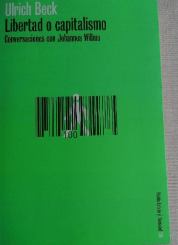 Portada del libro de Libertad o capitalismo : conversaciones con Johannes Willms