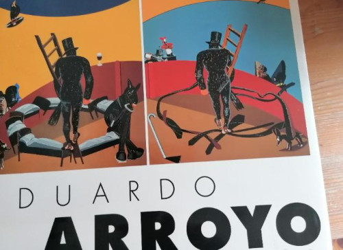 Portada del libro de EDUARDO ARROYO. REINA SOFIA. EDICION ESPECIAL 400 ejemplares. Nº 72- 1988 NUEVO