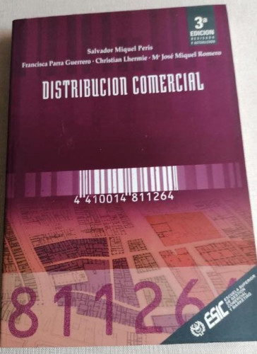 Portada del libro de Distribucion comercial