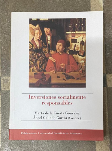 Portada del libro de Inversiones socialmente responsables (Bibliotheca Salmanticensis)