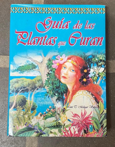 Portada del libro de Guía de las plantas que curan.