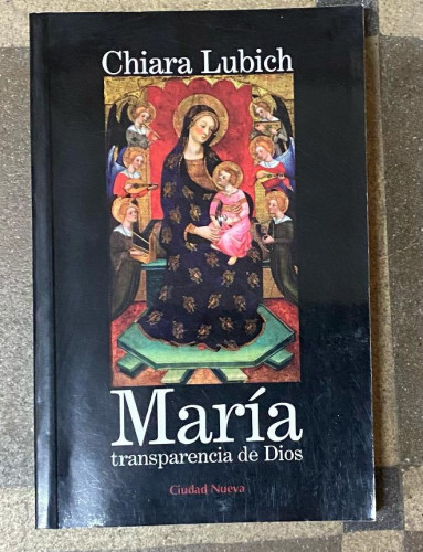 Portada del libro de María transparencia de Dios