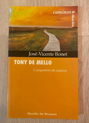 Portada del libro de Tony de Mello. Compañero de camino (Caminos)