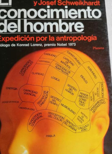 Portada del libro de El conocimiento del hombre. Eike Winkler y Josef Schweikhardt PLANETA 1982 296pp