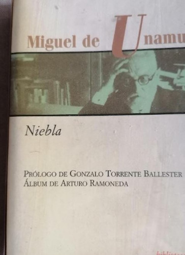 Portada del libro de Niebla