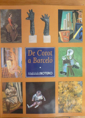 Portada del libro de De corot a barcelo (cat. exposicion)