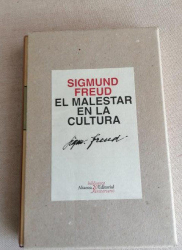 Portada del libro de El malestar en la cultura (30 aniversario)